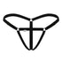 CandyMan 99852 Nudist Thongs Color Black